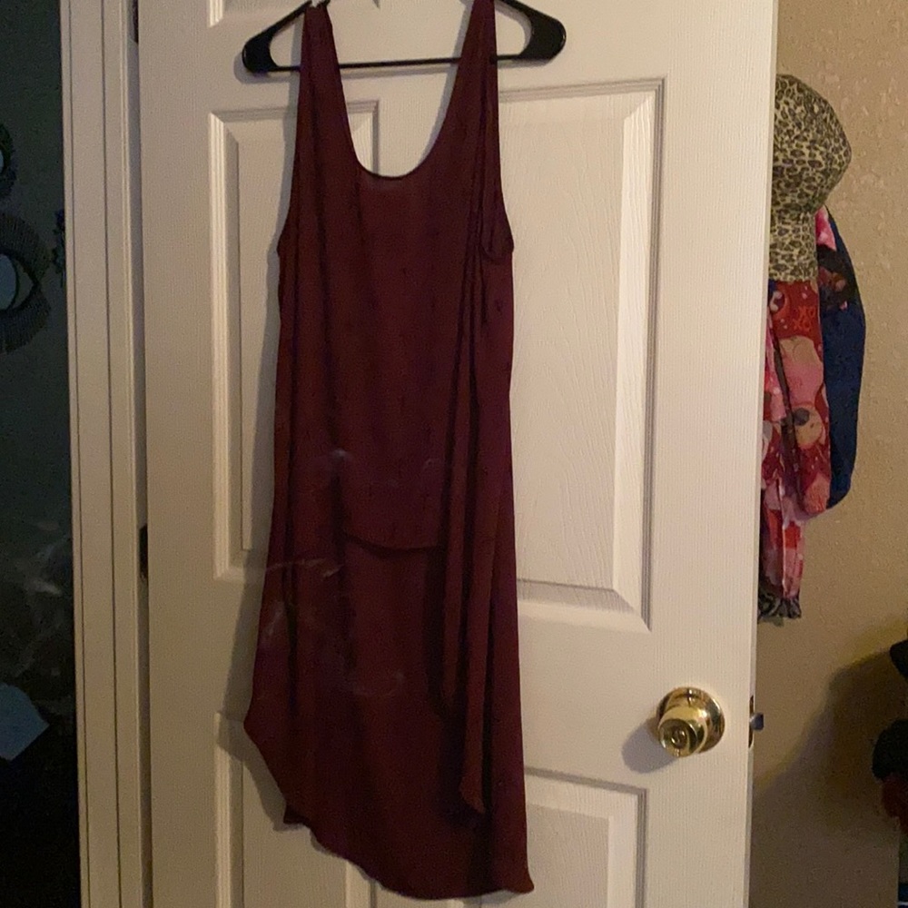 Maroon tunic